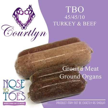 CCD TBO Turkey/Beef/Organ Mix (45/45/10)